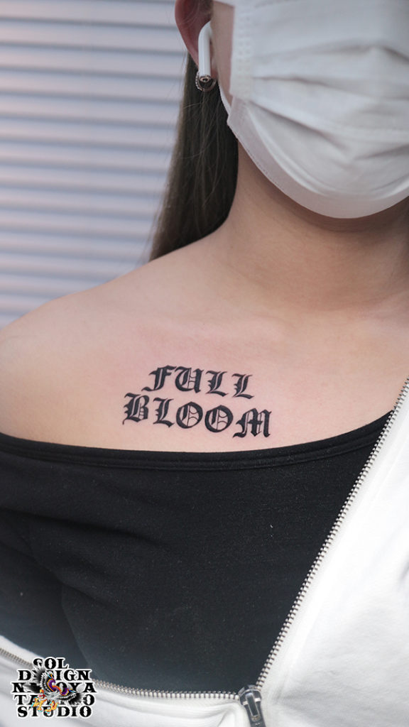 名古屋　タトゥー　女性